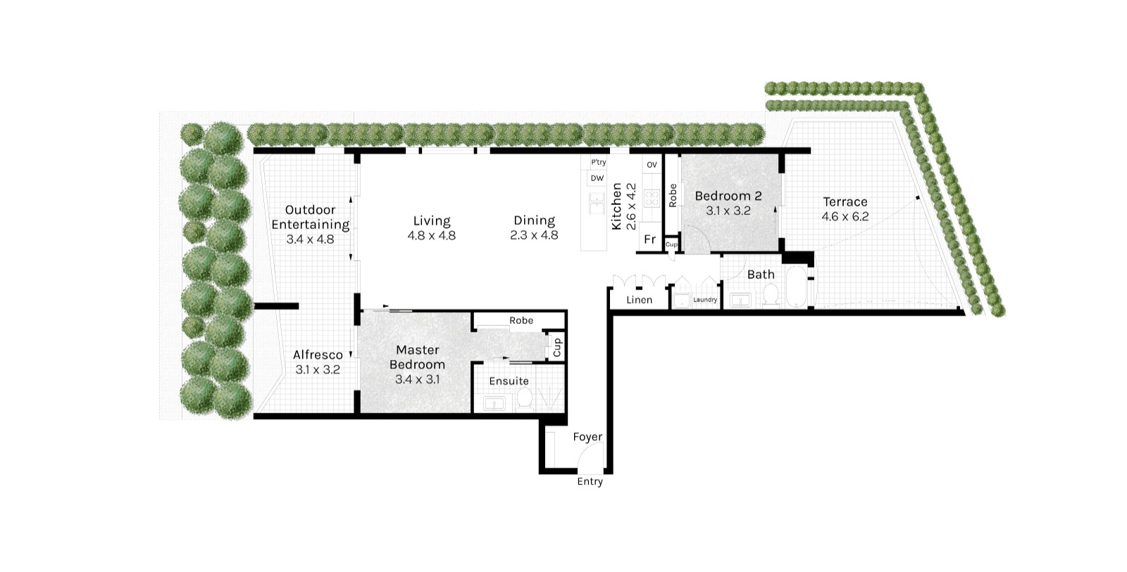 Floor plan example 6